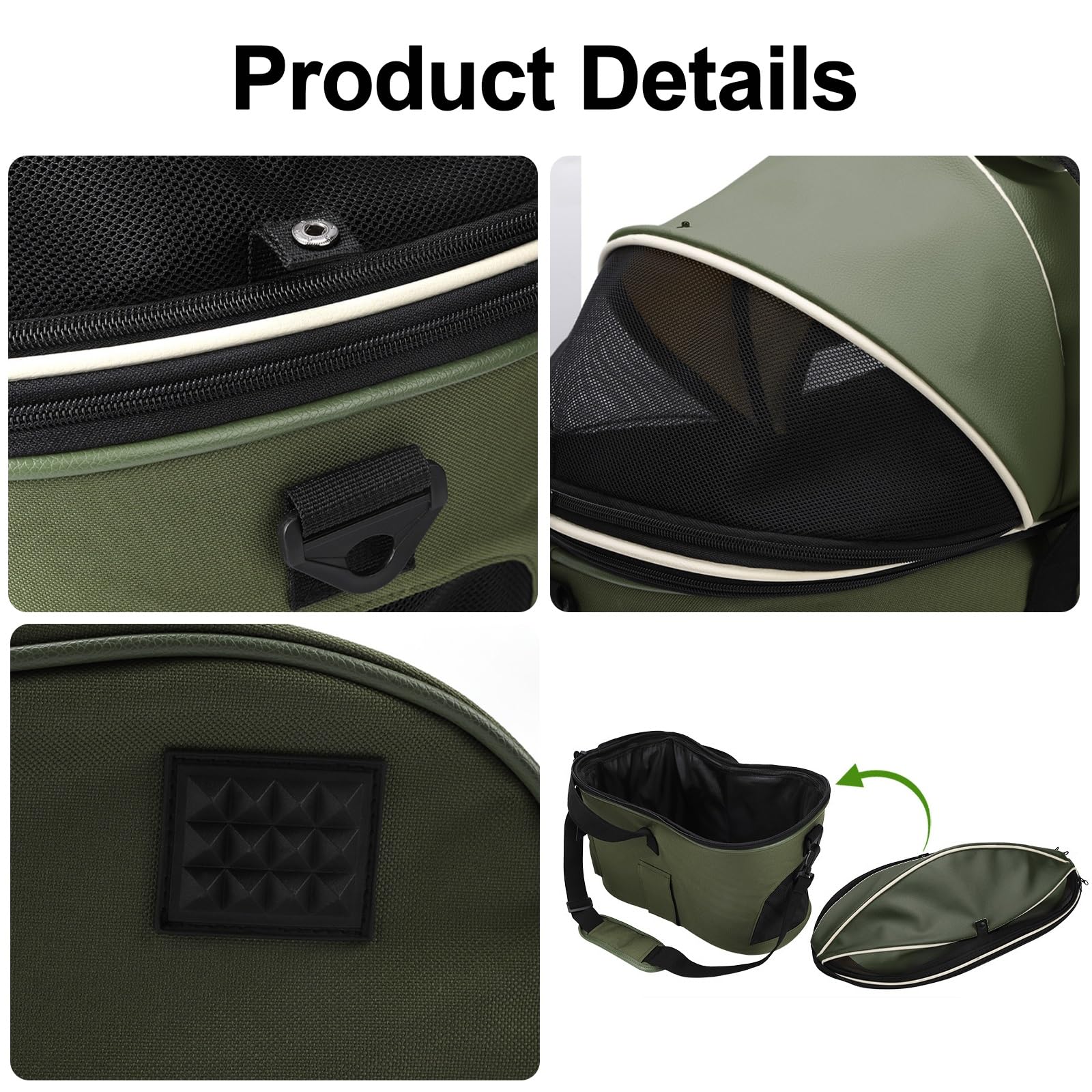 Cesta For Bicicleta For Perros,Transportador For Perros En Bicicleta Eléctrica,Cesta For Bicicletas For Adultos, Impermeable Y Ventilada,Adecuada For Mascotas Que Pesen Hasta 5 Kg (11 Lbs)