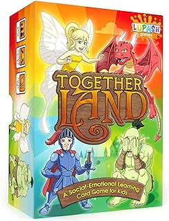 Together Land Therapy Game for Kids - Play Therapy Cards Develop Social Skills - Group Therapy Games for Teens Anger Management Toys - Counselors social skills activities for kids with Autism and ADHD