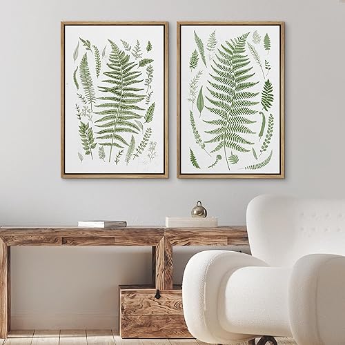 Miniatura 9 de Ashbrook Lienzo enmarcado para pared, juego de arte de anillos de árbol de madera marrón, ilustraciones con formas abstractas, arte moderno,