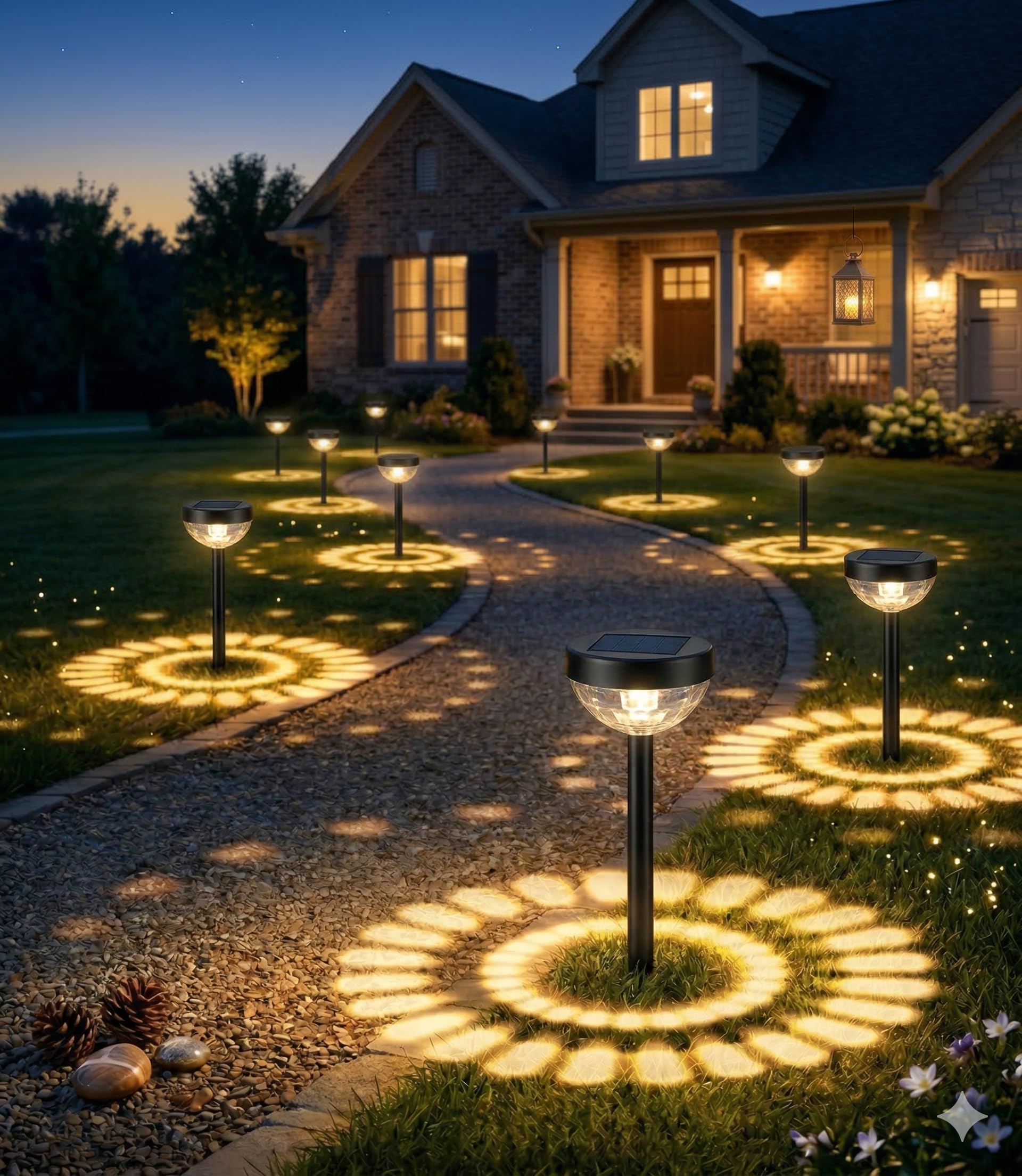 Ensenior Solar Pathway Lights
