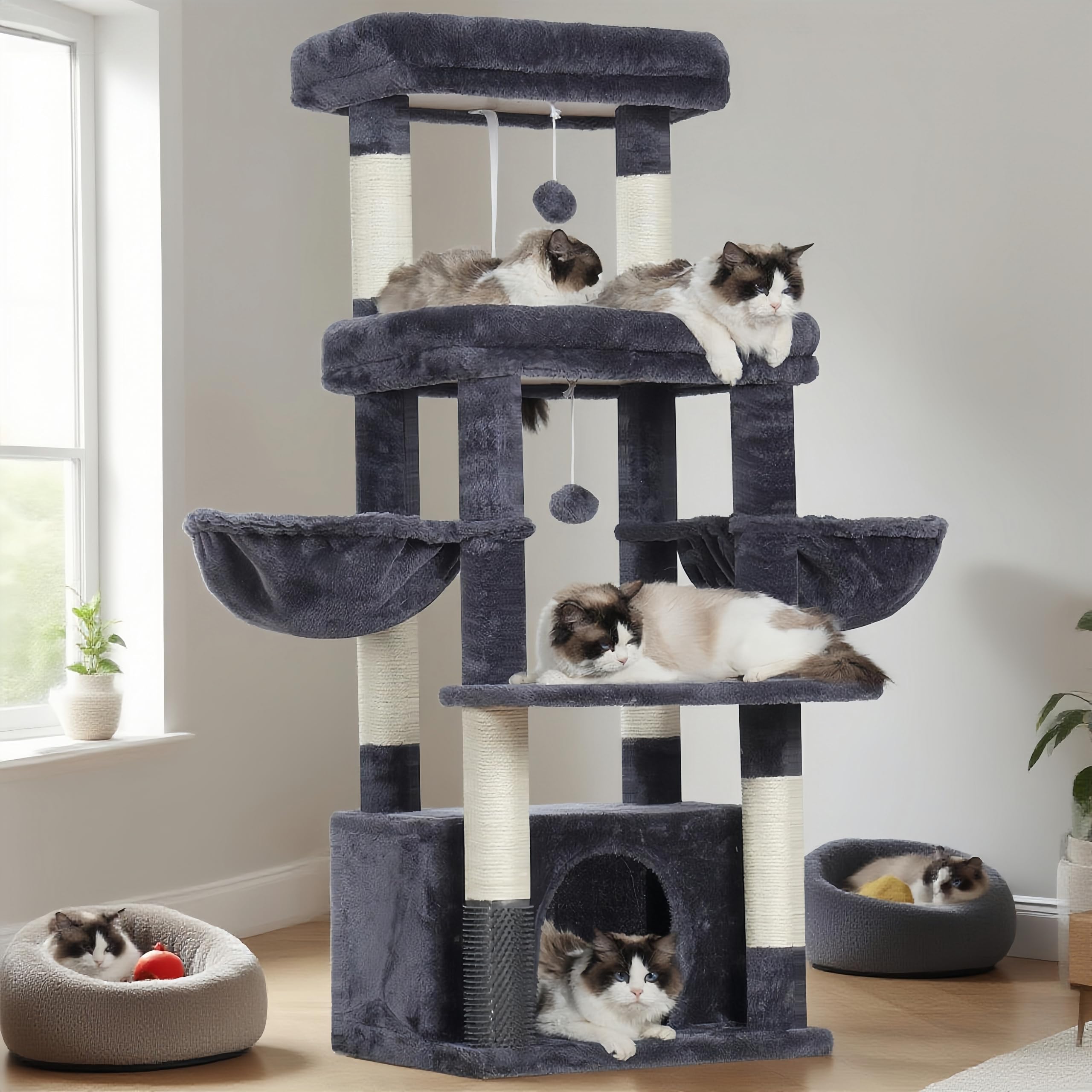 Hey-brother Cat Tree Tower MPJ070G