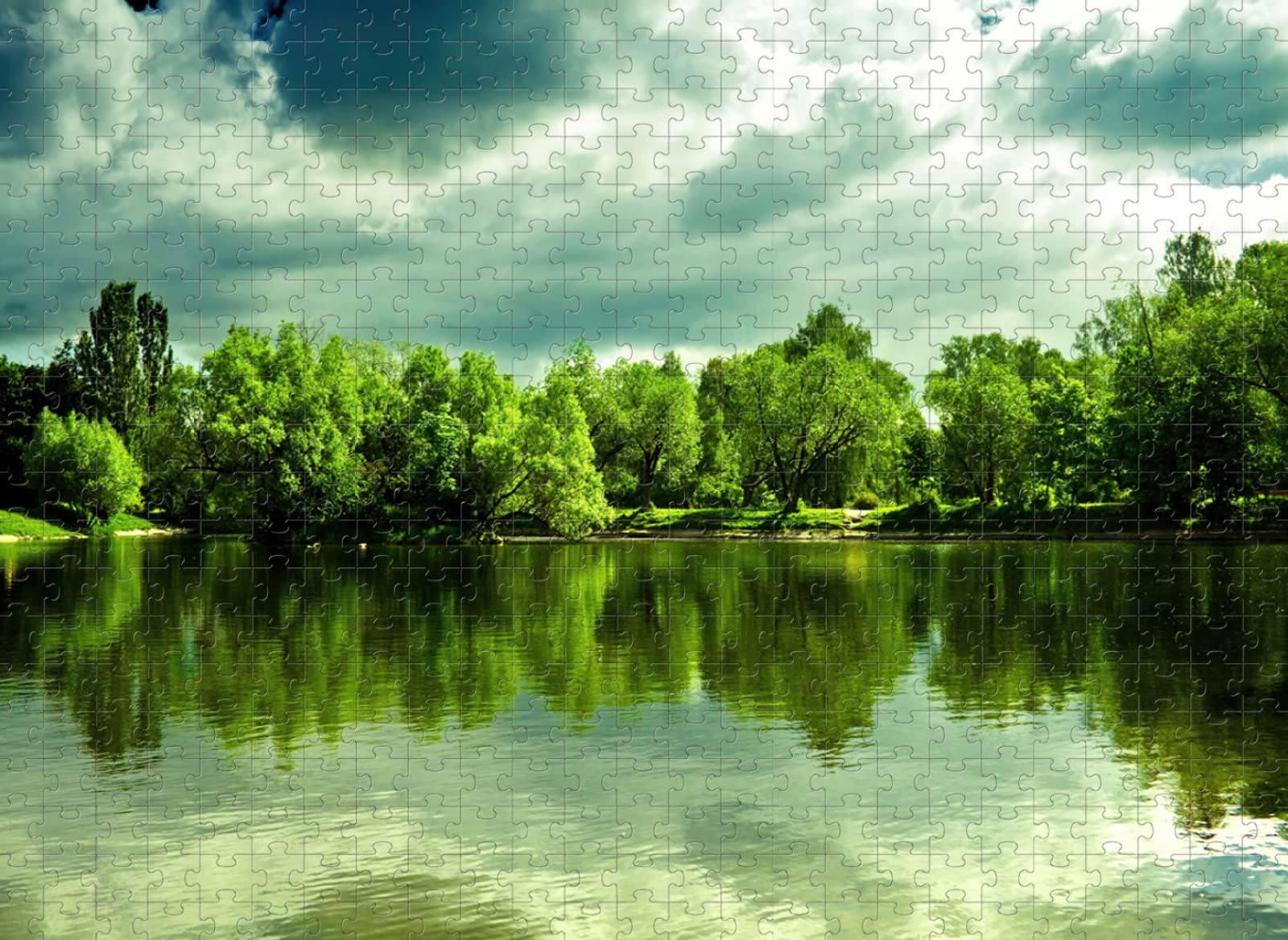 Puzzle in legno per adulti da 7000 pezzi con vista sul lago, regalo per il tempo libero, intrattenimento, decorazione per feste