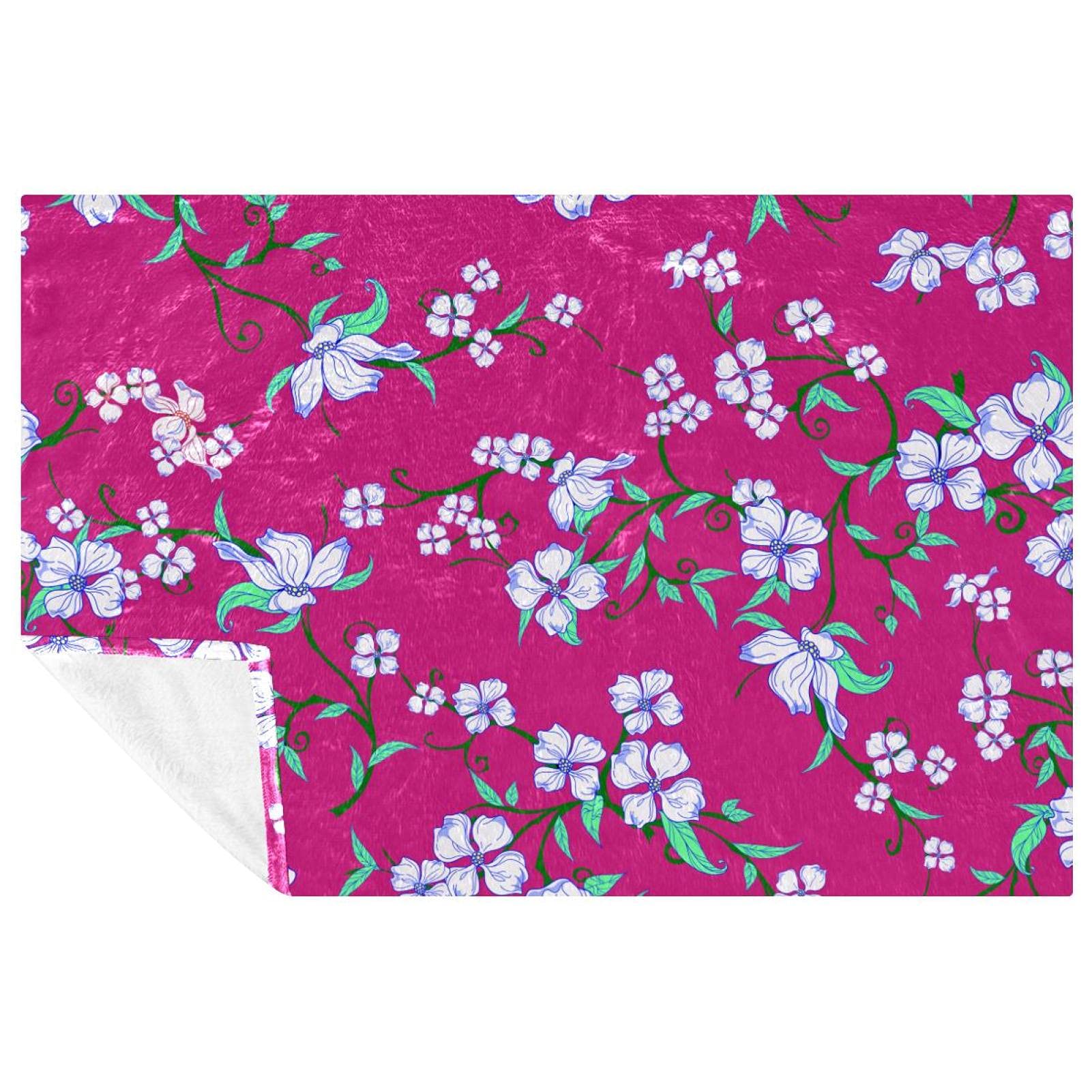 Couverture douce chaude 150x100 cm avec motif continu haute isolation