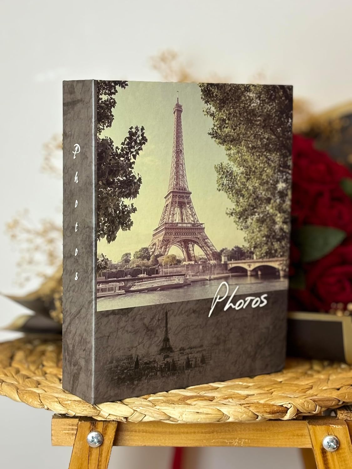 Rabsev 10 x 15 CM 200'lük Eyfel Kulesi Desenli Fotoğraf Albümü