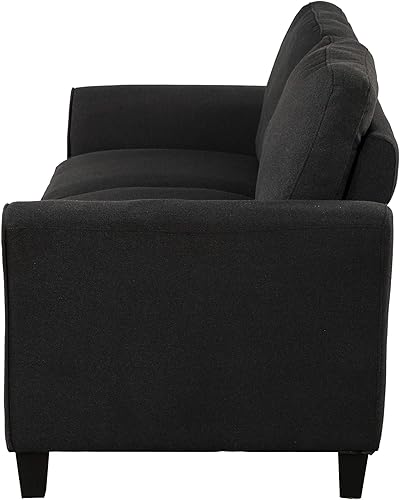 Miniatura 8 de Merax Juego de sofá de 3 piezas, negro