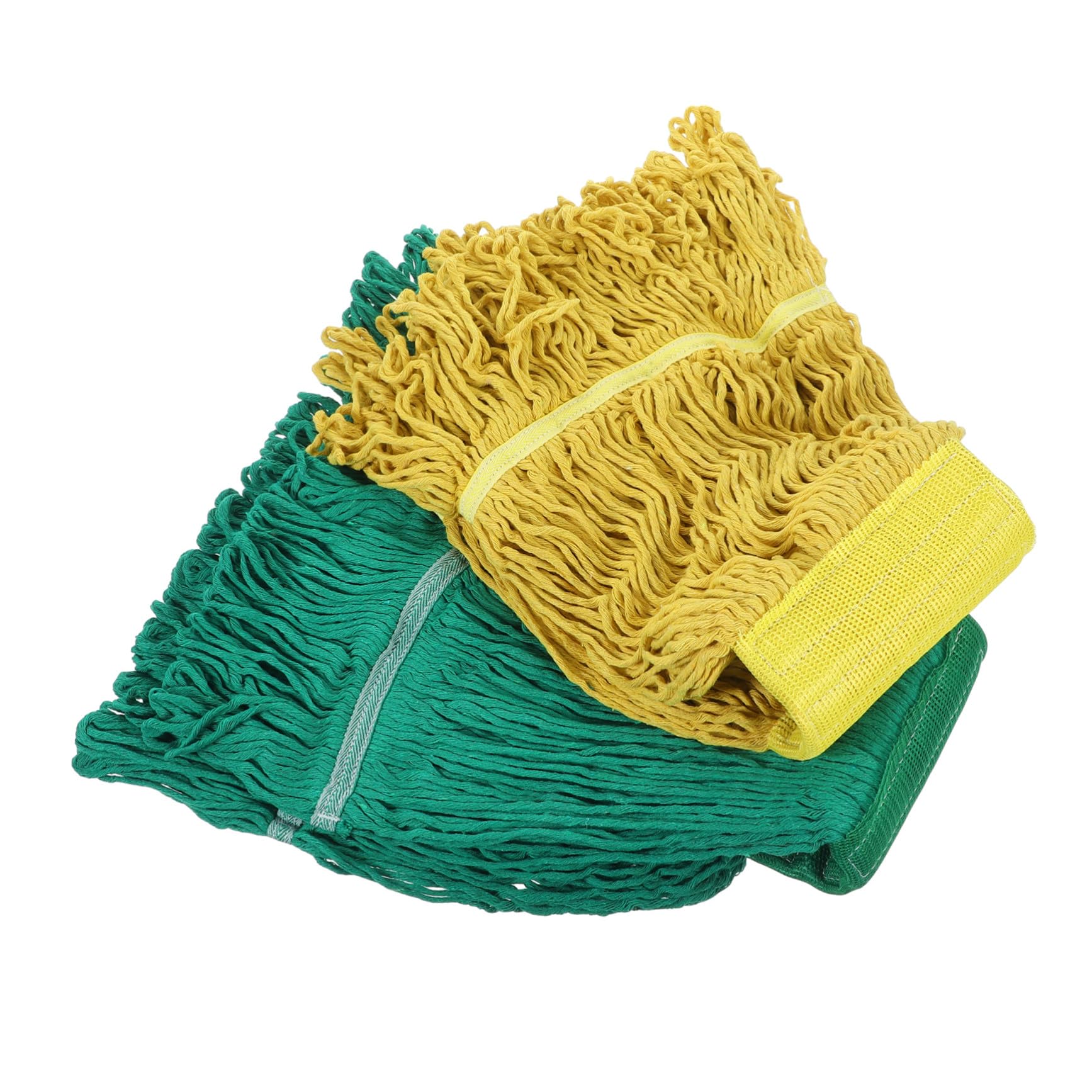 TOYANDONA Recambio De Trapeador De Tela Absorbente 2 Piezas, Cabezales De Algodón Lavables, Reutilizables Para Limpieza De Pisos De Baldosas y Madera En Hogar, Accesorio De Repuesto De Trapeador