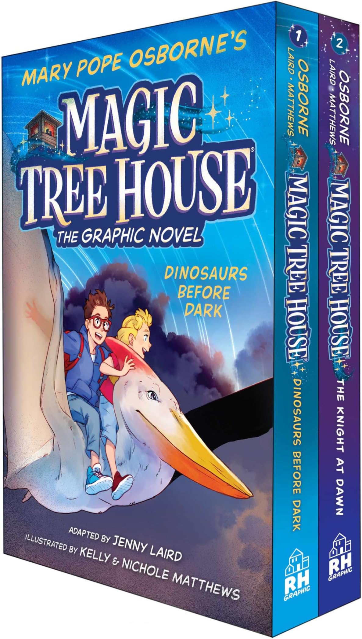 Random House Books for Young Readers Magic Tree Graphic Novels 1-2 Boxed Set