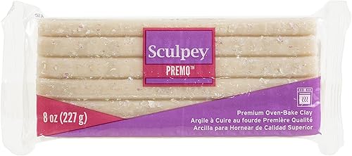 Sculpey Polímero de arcilla para horno, ópalo, no tóxico, barra de 8 onzas