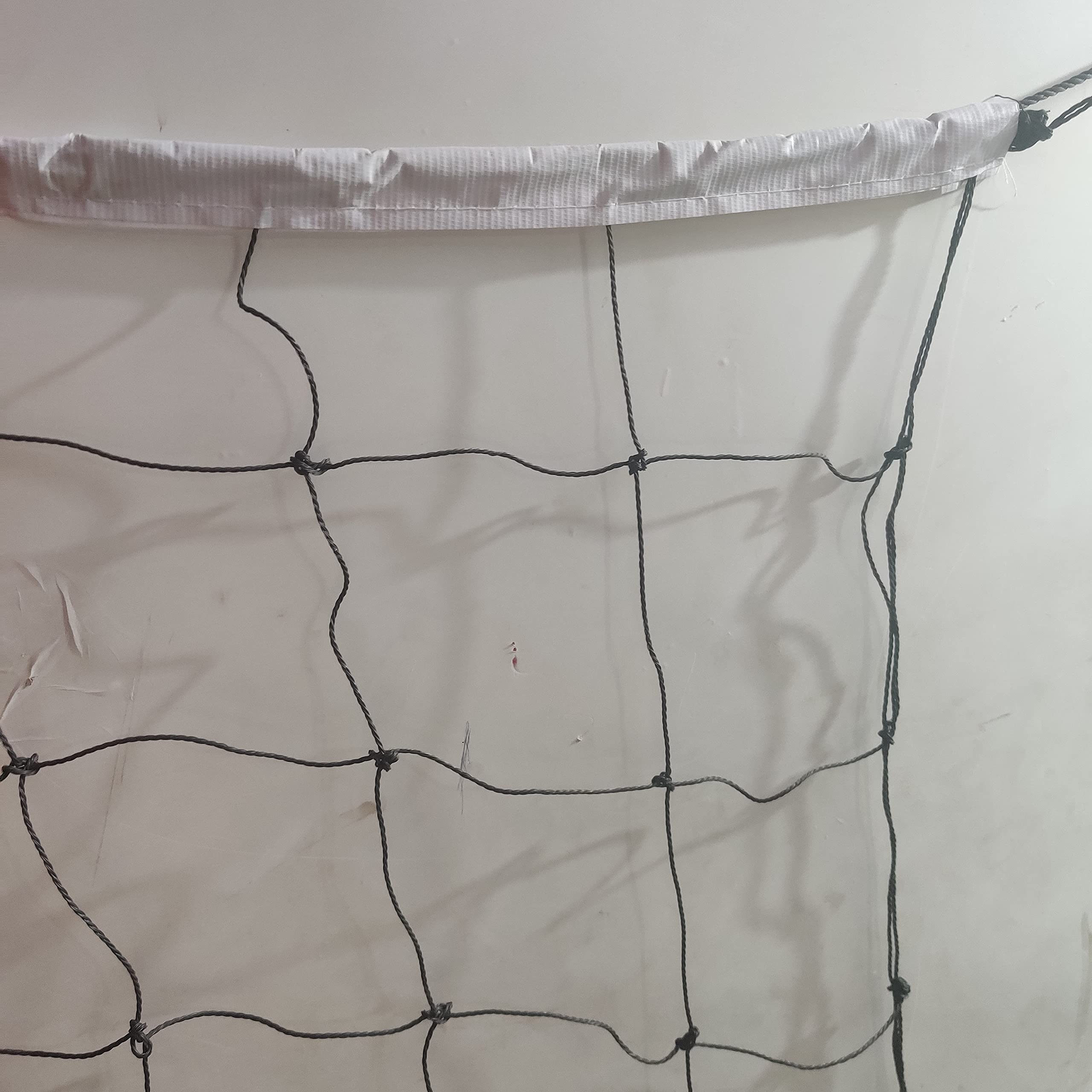 AMZ SPORTS NETS Polypropylene Professional Outdoor Sand, Grass Volleyball Nets Set (32X3 ft, Black)