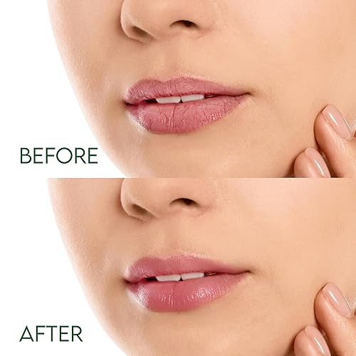 Miniatura 2 de Bálsamo labial orgánico, sabor a menta verde, hidratante labial ultra hidratante para labios secos, tubo de forma ovalada, certificado orgánico por