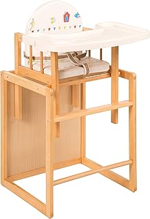 13 Casa Trona Bebé Natural