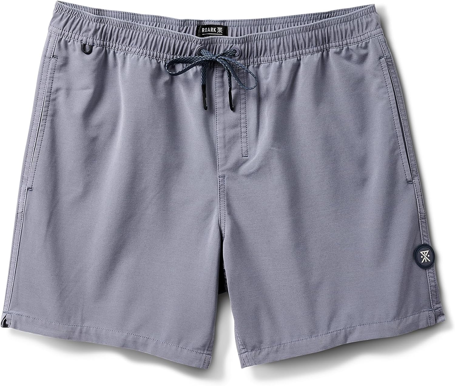 Roark Shorey Men’s Swim Trunks – Quick-Dry 4-Way Stretch, Elastic Waist, Back Pocket, Lightweight Swim Shorts for Beach