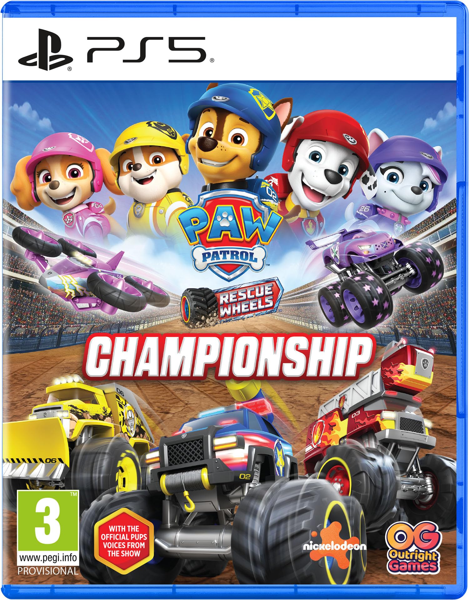 PAW Patrol™ Rescue Wheels™: Championship (PlayStation 5)