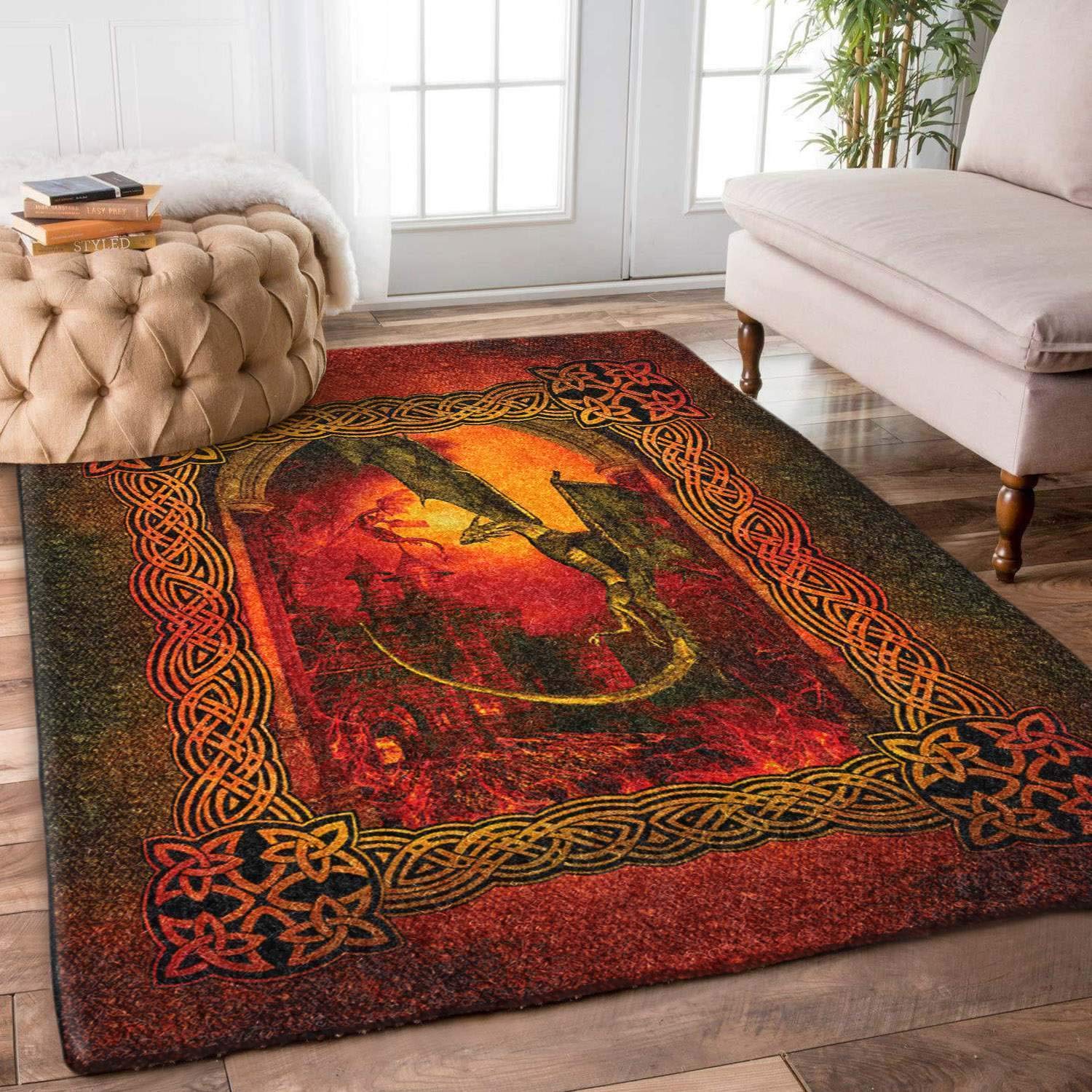 oHome Design Dragon Rug