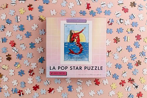 Miniatura 2 de Blue Star Press El Puzzle La Pop Star Edition  1000 piezas  Incluye ilustraciones originales de la edición Y2K del amado juego de cartas de lotería