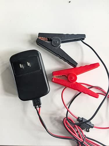 2A 6V/12V Smart Battery Charger, Suitable for Lead-Acid, AGM,Gel,Lithium and