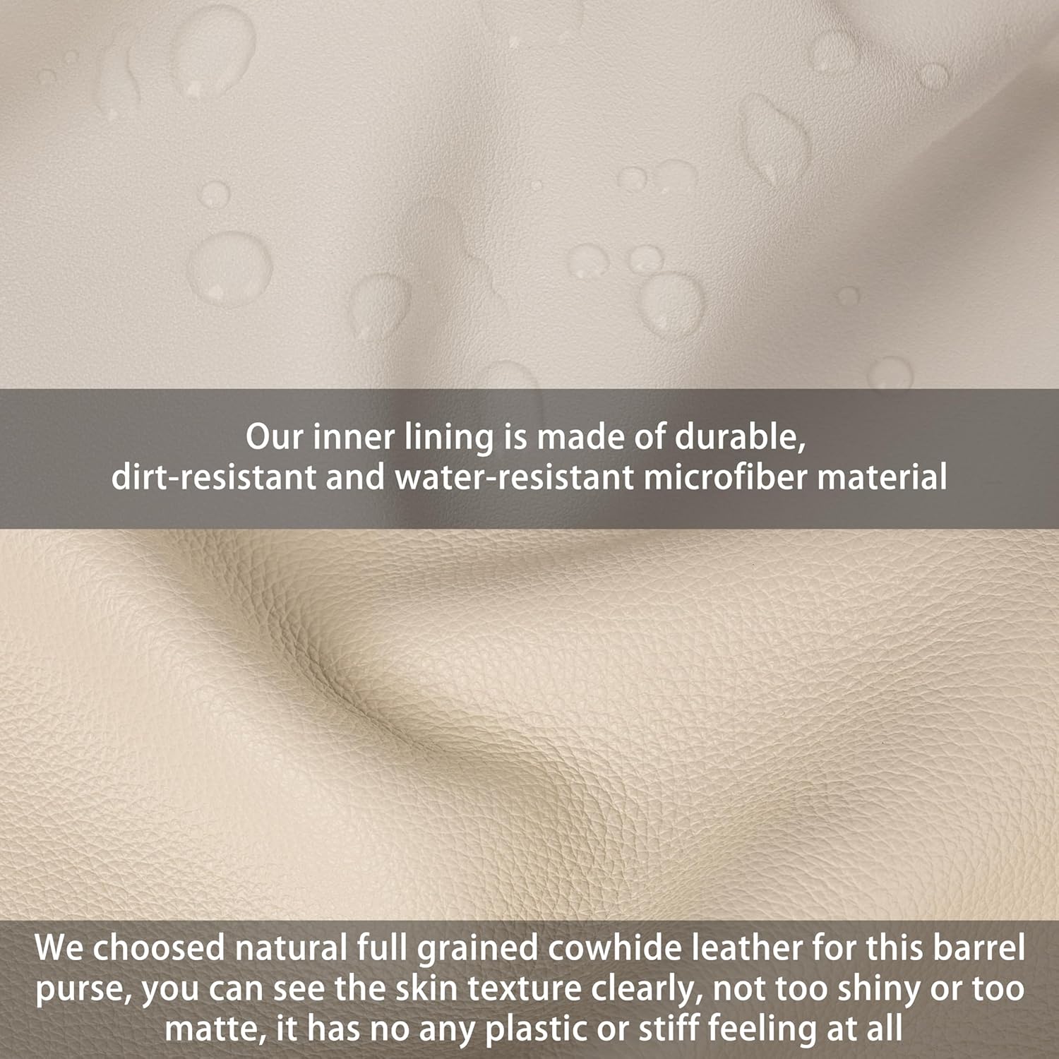 DAILANDO Small Leather Top Handle Hobo Purse for Women. Designer Mini Barrel Boston Crossbody Bag With Two Way Straps | designer tiny purse - Image 5