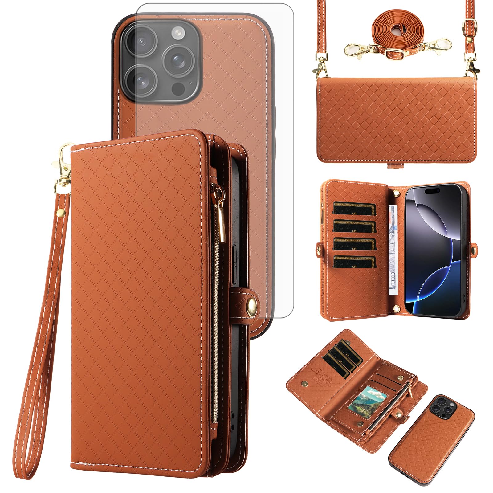 Coque iPhone 16 Pro Max protège écran pour ne plus perdre ses cartes - 8