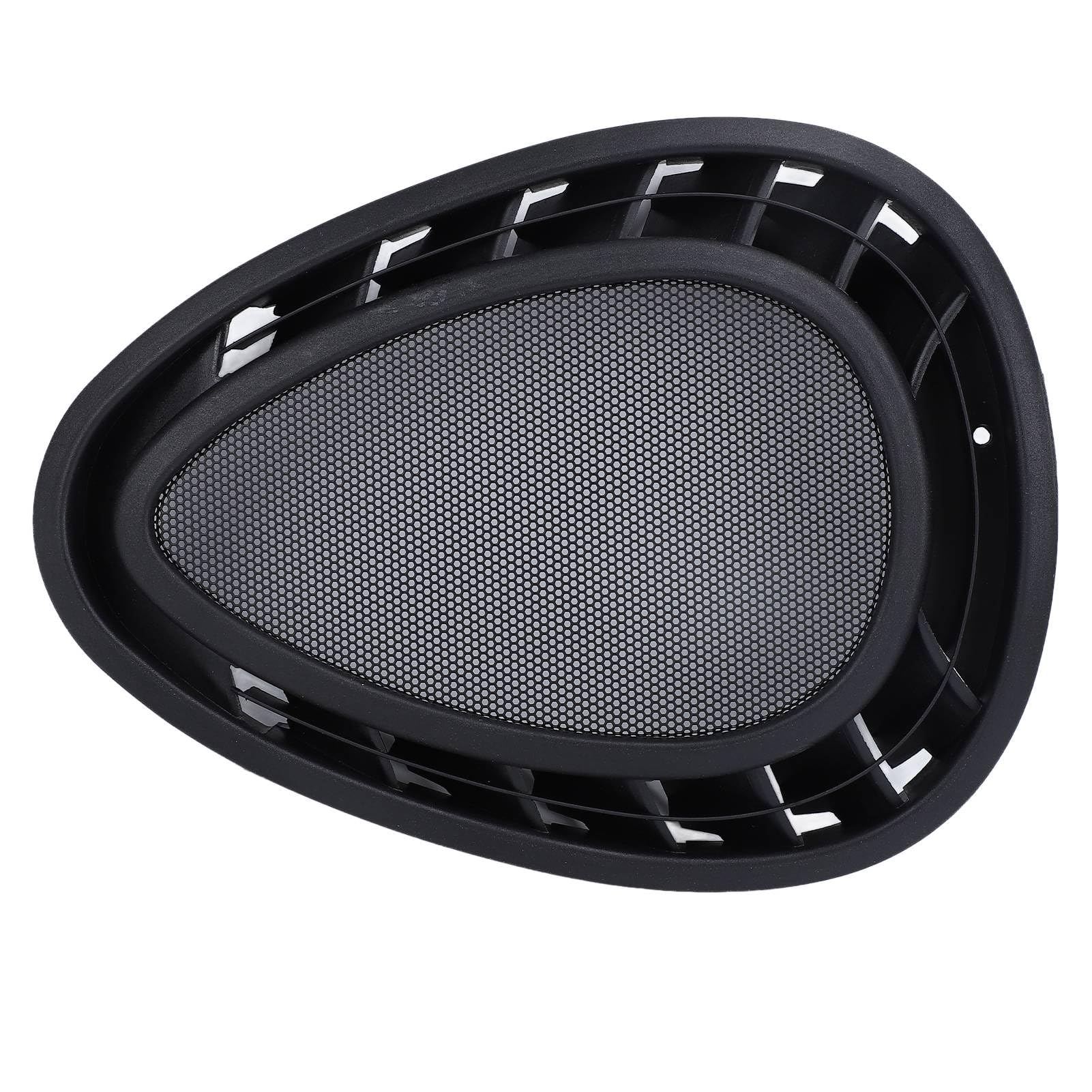 Brilluxa Speaker Grille Cover, Dashboard Speaker Trim and Audio Vent Bezel Compatible with MINI F55 F56 F57 F60, Black Interior Replacement for Part 64229262803 for Cabin Audio Area