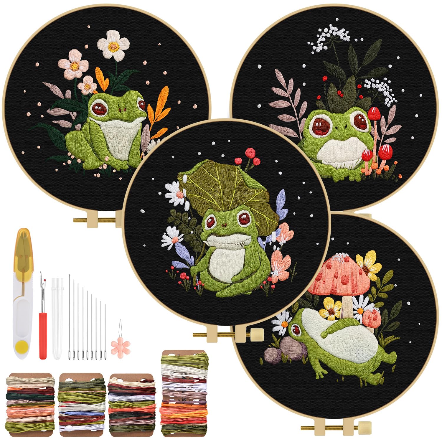 Embroidery Kit for Adults - DIY Starter Pack -1