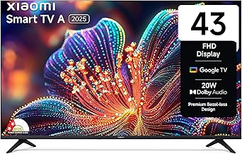 Xiaomi 43 inch (108 cm)  A Google L43MB-AFIN Smart Full HD LED TV