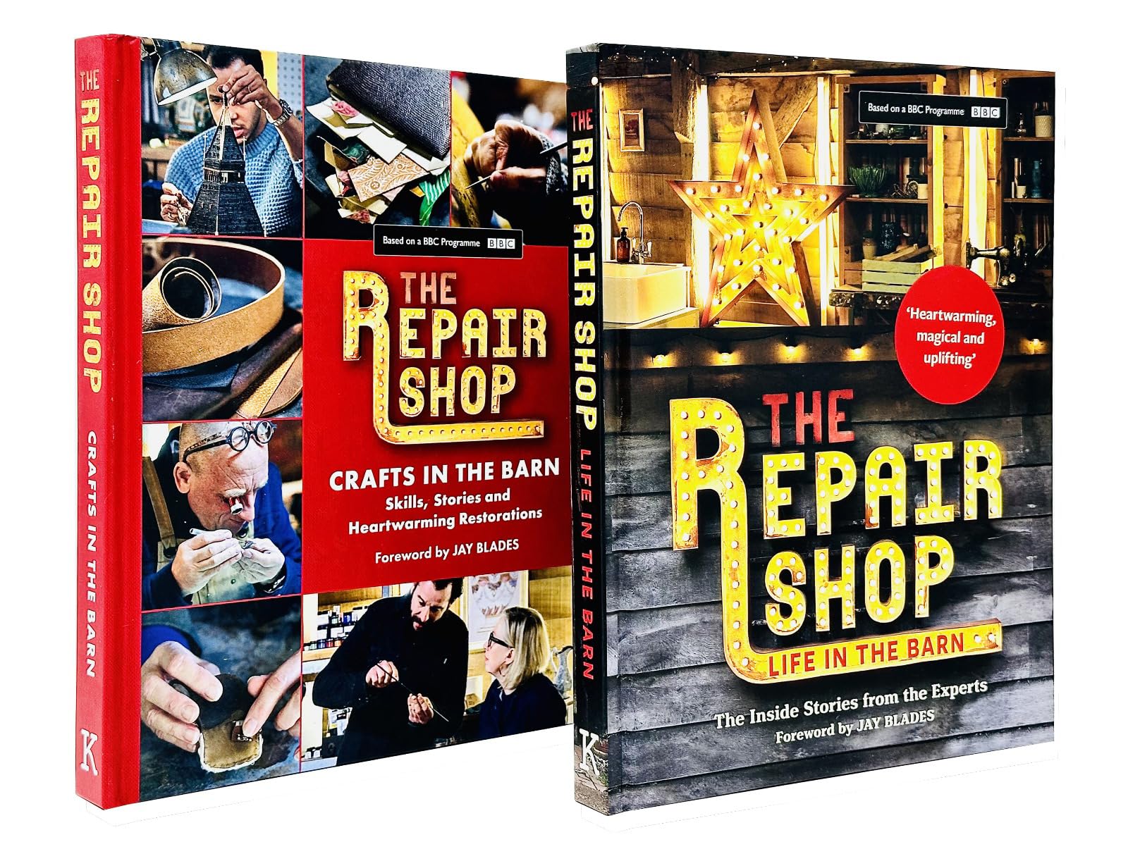 The Repair Shop Crafts In The Barn, The Repair Shop Life In The Barn By Elizabeth Wilhide 2 Books Collection Set