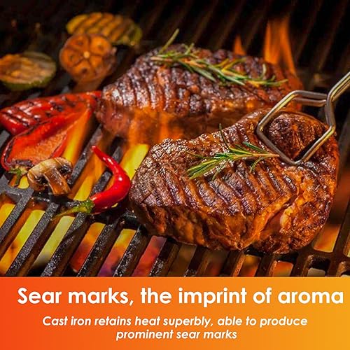 Miniatura 5 de Hisencn Rejillas de cocción de 15 pulgadas para Weber Spirit 200 Series - ES 200 y 210 con panel de control lateral, Genesis Silver A, Spirit 500,