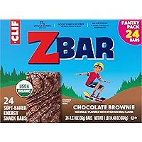 Vista 14 de Zbar - Chocolate Brownie - Soft-Baked Energy Snack Bars - Non-GMO - 11g Whole Grains - USDA Organic Granola Bars (24 Pack)