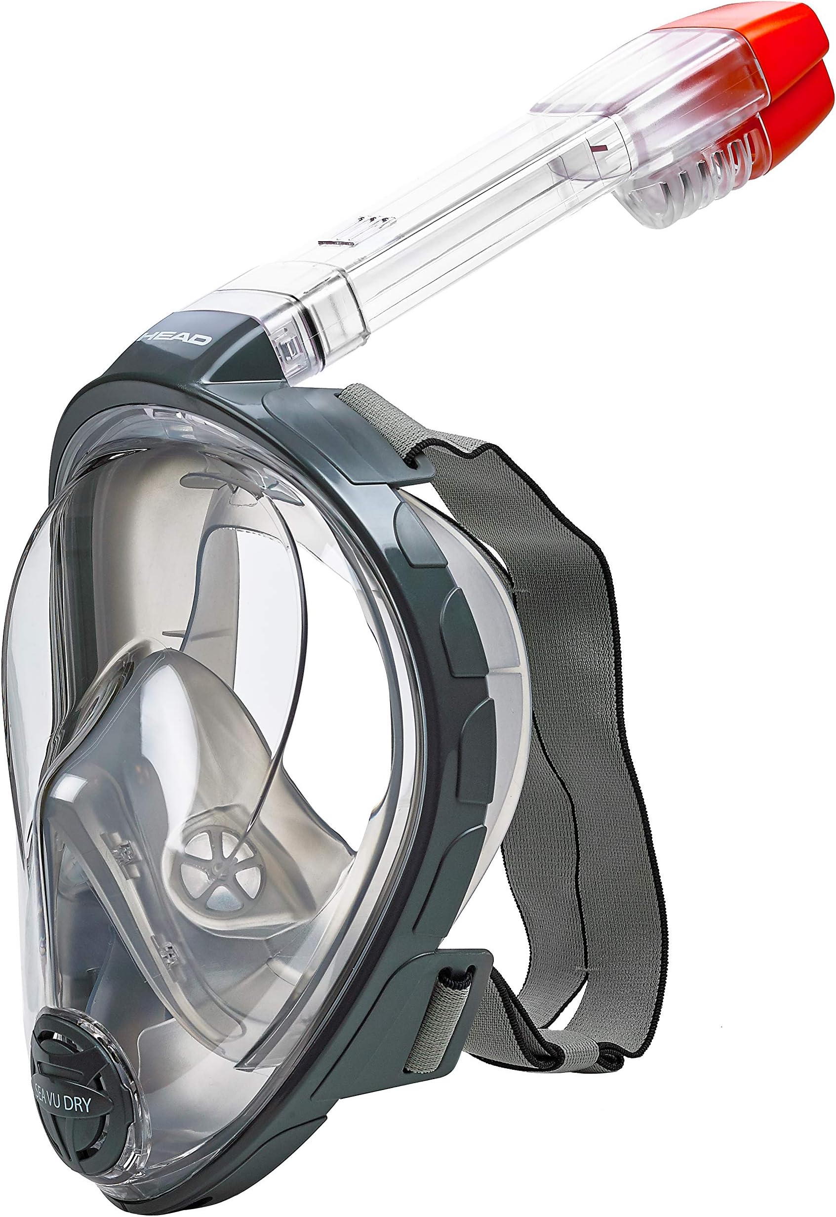 Head by Mares Seaview 180° Panoramic View Full Face Snorkel Mask Natural Breathing Snorkeling, (Designed and Made in Italy)