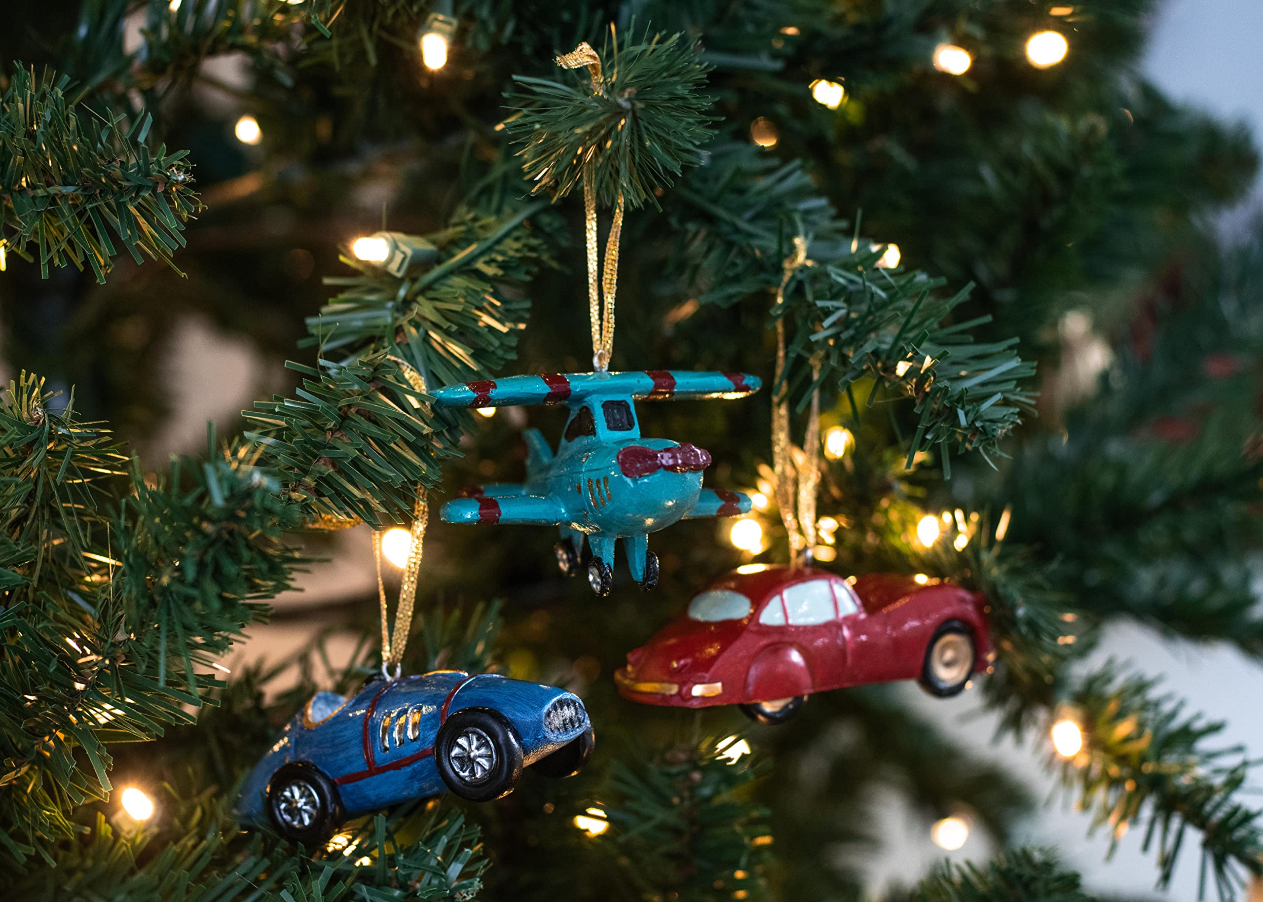 Amazon.co.jp: Transpac ヴィンテージ 乗り物 3.7インチ 樹脂製 吊り