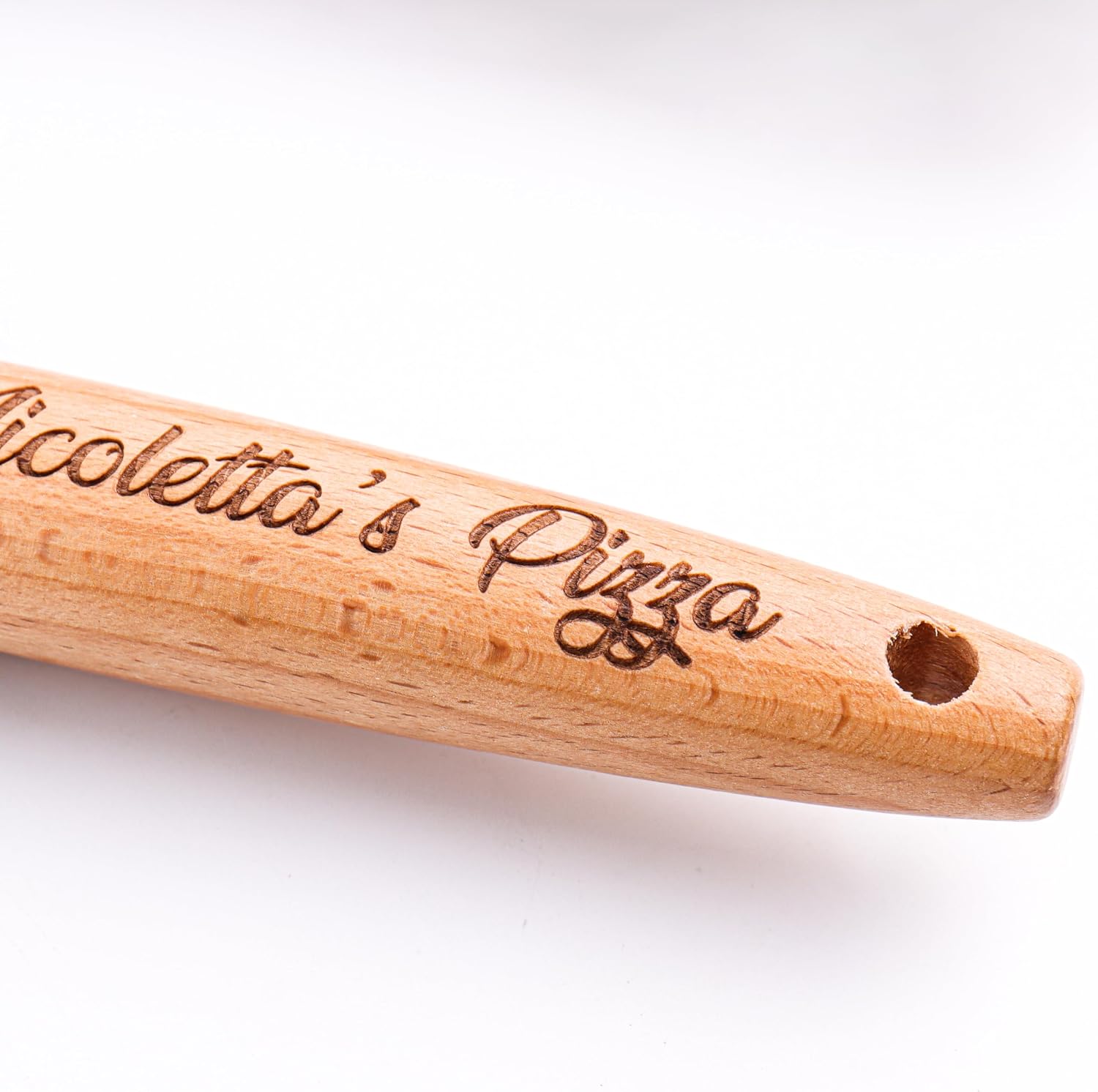 Personalized Pizza Wheel Slicer, Your Engraved Name Custom Text Logo Chef Gift Housewarming Father's Day Dough Cutter Wedding Favors Pizza Lovers