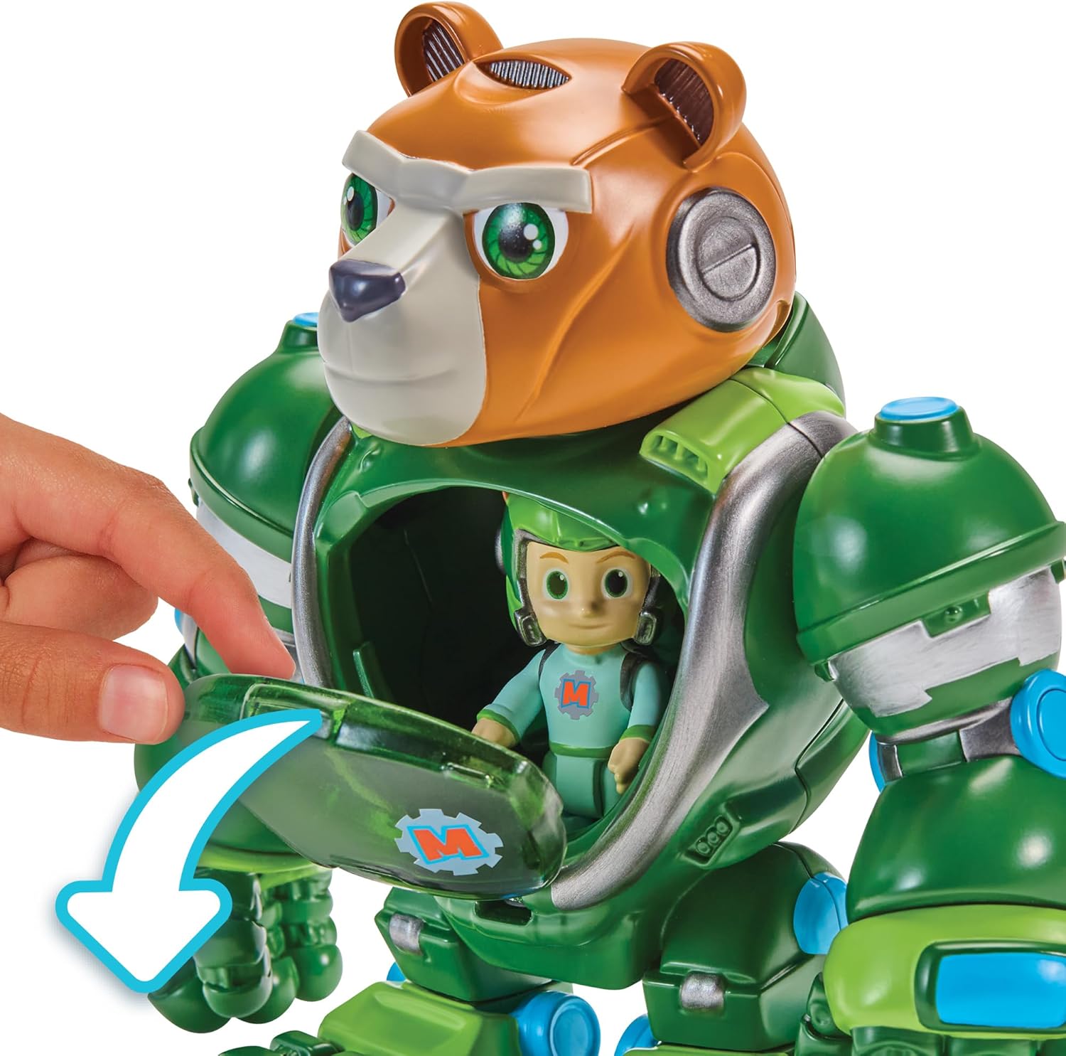 Animal Rescue Bear Mek with Frost by Playmates Toys