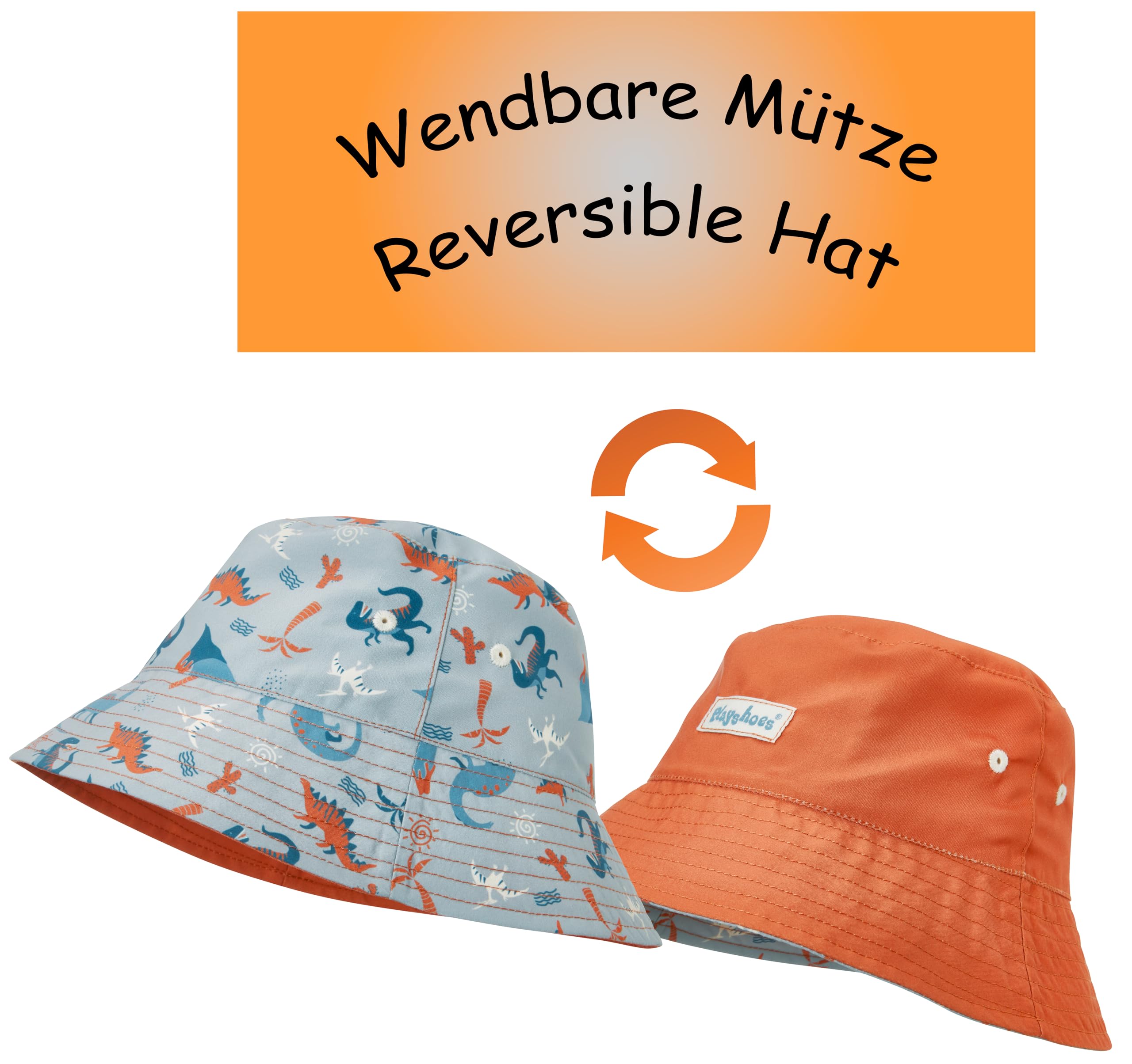 Playshoes Gorro de Natación - Sombrero para el Sol Unisex niños