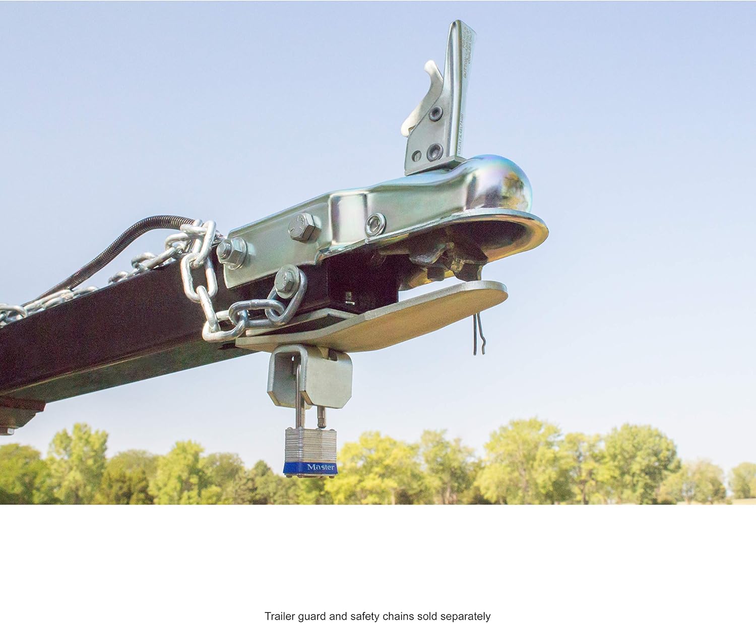 Dutton-Lainson Company - Goldenrod (980 P-2) SAE Class 2 Pin and Chain Coupler - Rust-Resistant Finish for Boat and Other Trailer Applications - 2" Hitch Ball, 3" Trailer Tongue - Made in USA