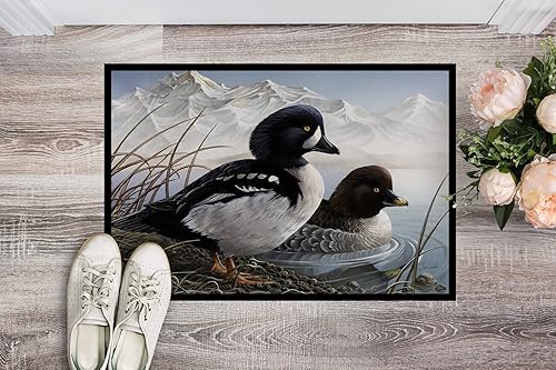 Miniatura 8 de Caroline's Treasures PTW2057JMAT - Tapete para puerta delantera, 24 x 36 pulgadas, para interiores y exteriores, antideslizante, lavable, de pelo