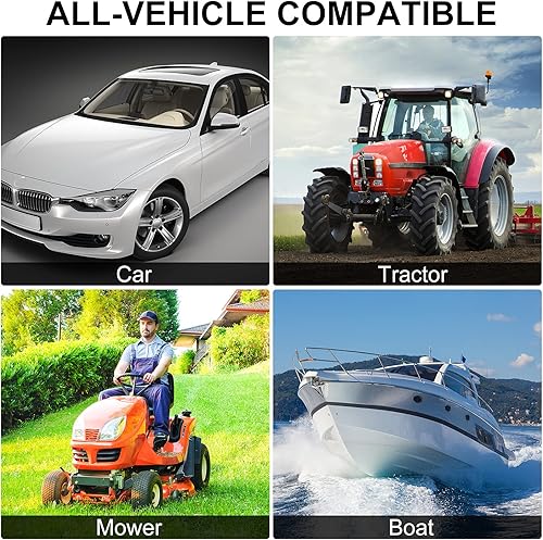 Miniatura 5 de 2 piezas de perilla giratoria para volante, perillas suicidas para volante, rotación de 360 grados, accesorios de tractor para automóviles,