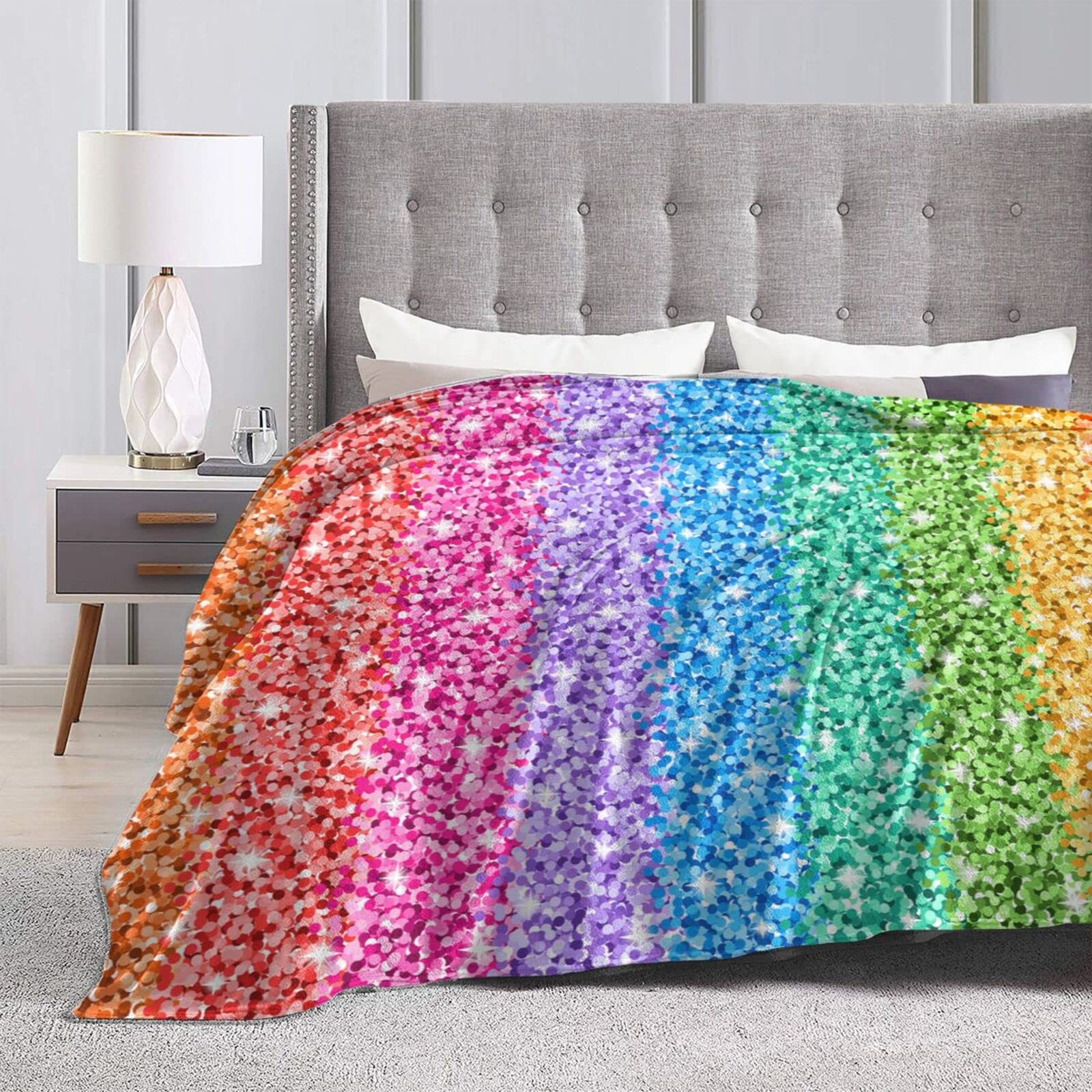 布団・毛布 Rainbow disco club blanket 72292ef9-30b3-42b4-b3fc-