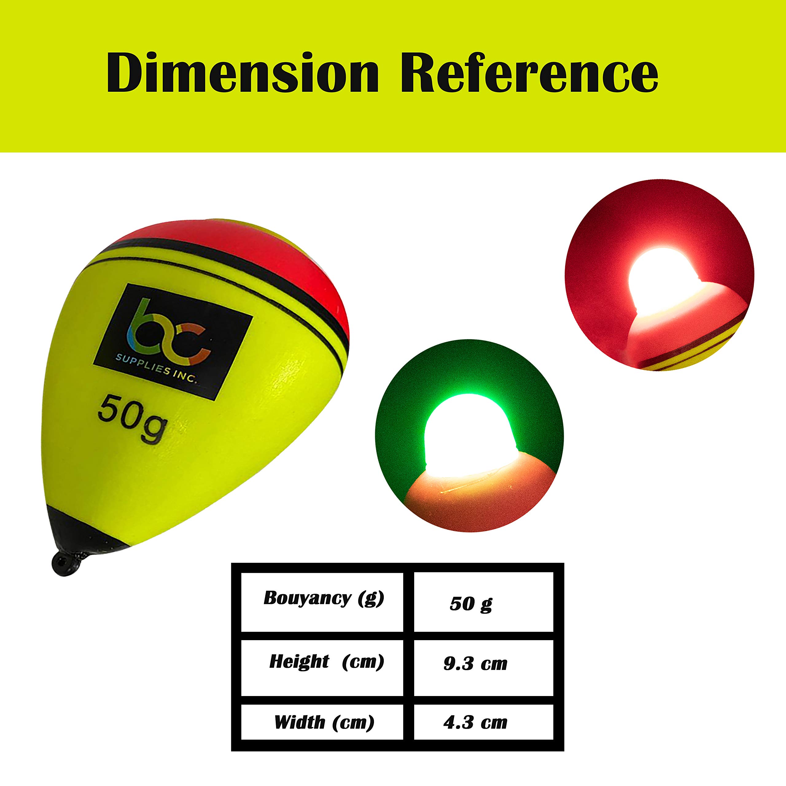 Elektronischer Angelschwimmer Mit Leuchtfunktion - Nachtfischer Schwimmer Für Bessere Sicht Bei Dunkelheit