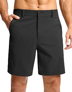 Men's Casual Shorts 7"/ 9" /11" Golf Shorts for Men Flat Front Dress Work Shorts Lightweight with 3 Pockets