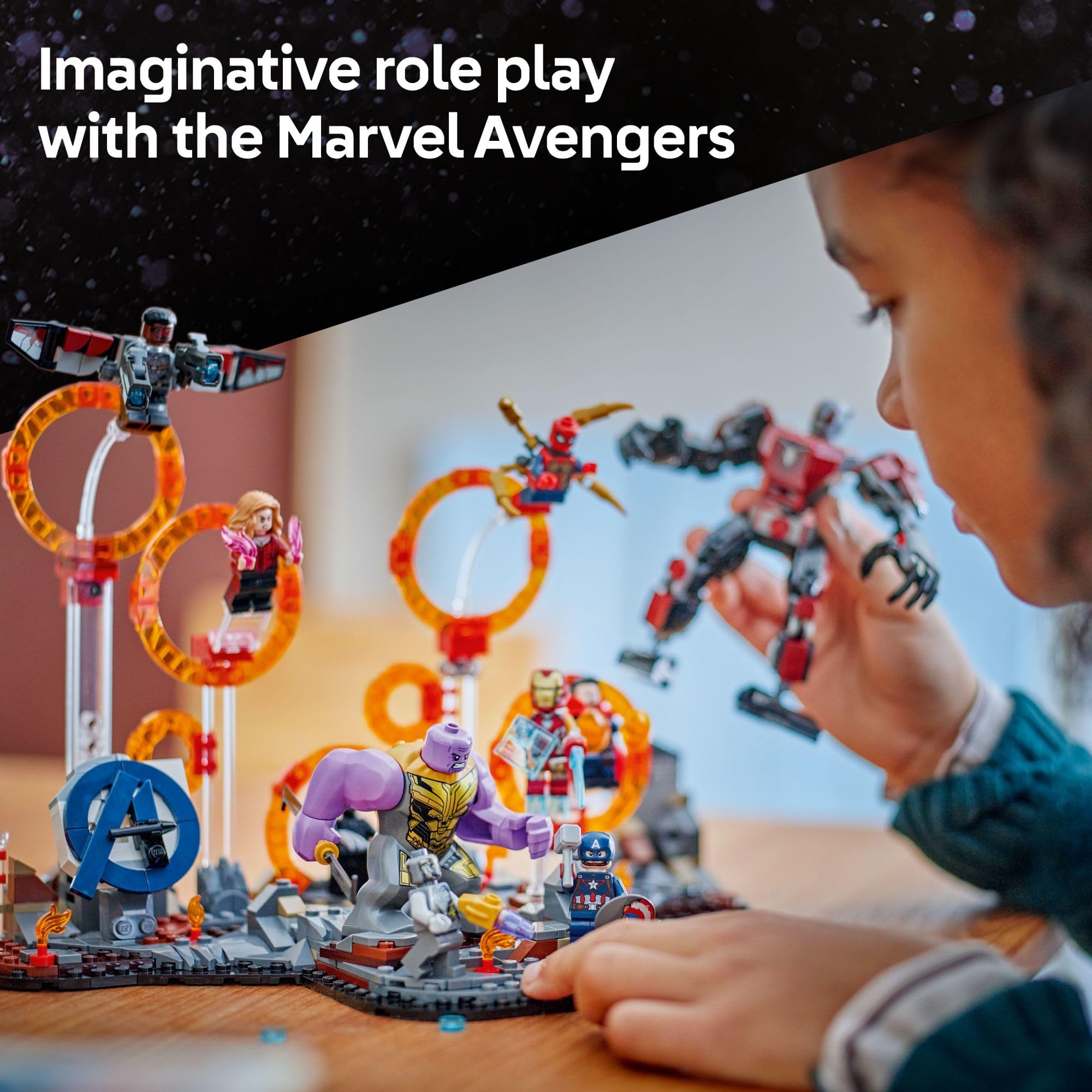 Amazon.com: LEGO Marvel Avengers: Endgame Final Battle - Super