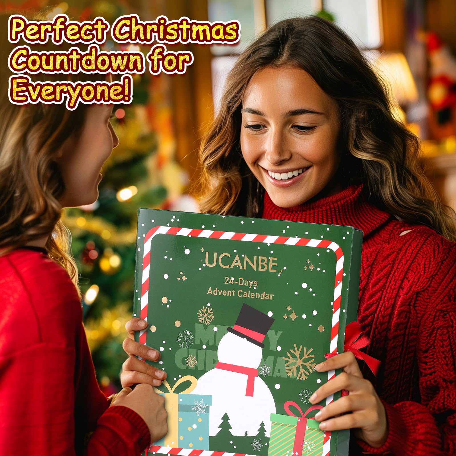 UCANBE Makeup Advent Calendar 2025 for Women Teens Girls 24 Pieces Christmas Sets, Beauty & Cosmetic Surprises Countdown - Image 4