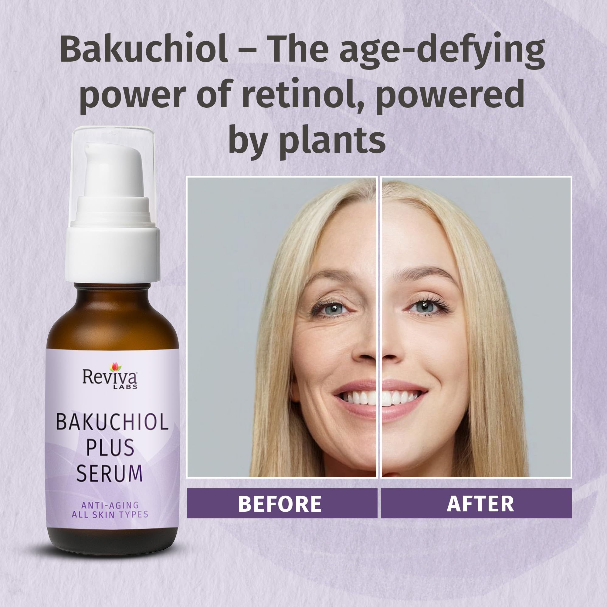 Amazon.com: Reviva Labs Bakuchiol Serum – Natural Retinol