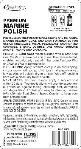 Miniatura 10 de STAR BRITE Esmalte marino de alta calidad, máxima protección UV y acabado de alto brillo, los inhibidores UV dejan de decolorar, tizar y oxidar