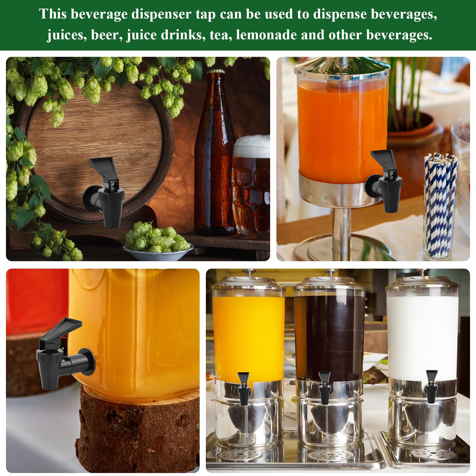 Rubinetto Dispenser Per Vino/Birra SHENY - In Acciaio Inossidabile 304, 16 Mm | Per Bevande E Liquidi - Foto 6