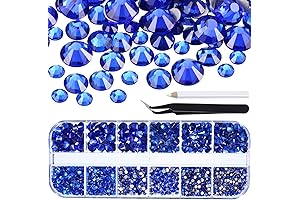 TecUnite Royal Blue Gems: Shimmering Crystals for Dazzling Creations