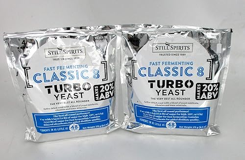 Still Spirits Classic Turbo Yeast- 2 unidades