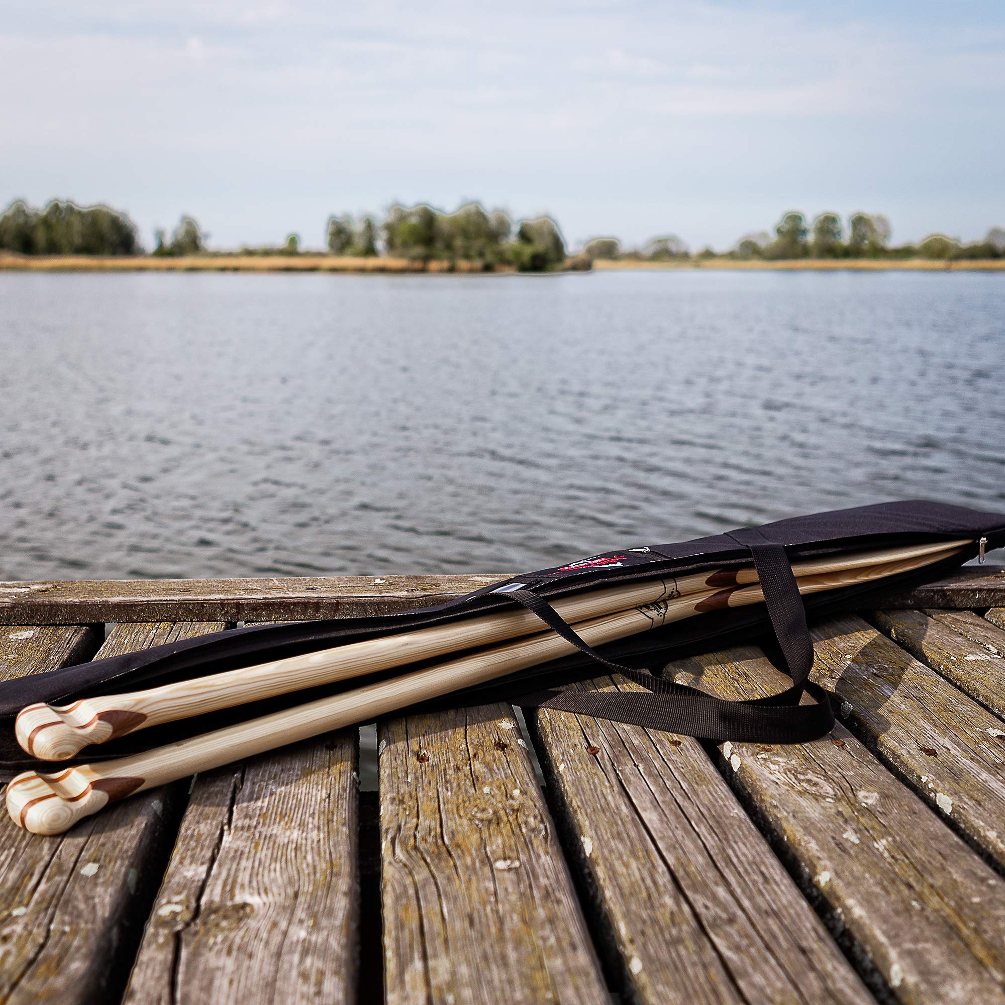 Paddle Bag PRO - Paddeltasche, Paddelbag, Paddelcover, Paddlecase,dick gepolstert, Starkes Außenmaterial für Profi Paddeln