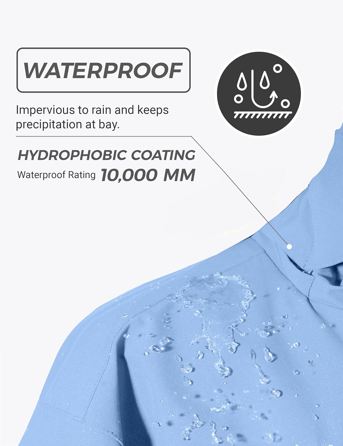 wantdo Women's Plus Size Waterproof Ski Jacket Winter Windproof Snow Mountain Warm Hooded Coat - Image 4