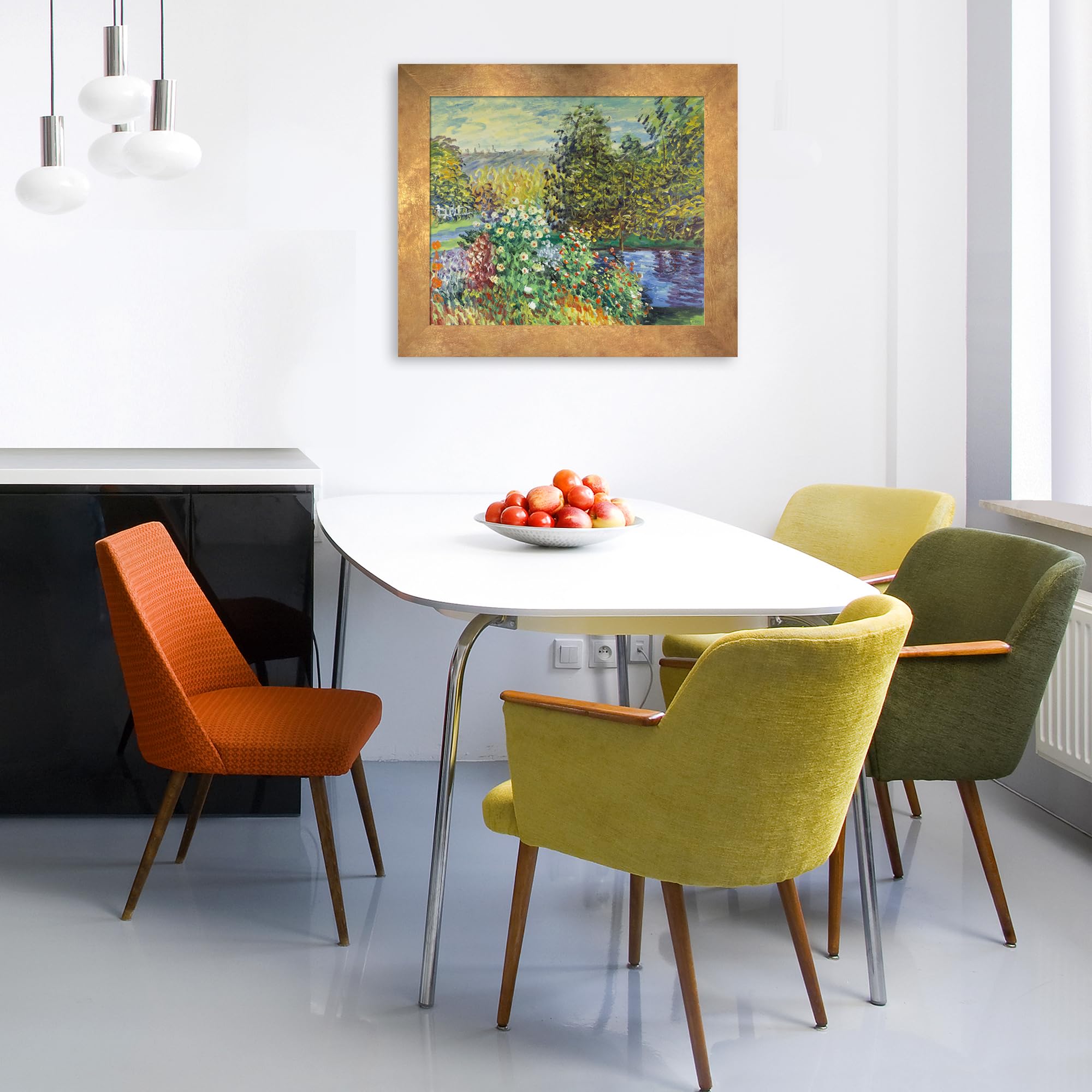 Amazon.co.jp: overstockArtクロード・モネCorner of the Garden at