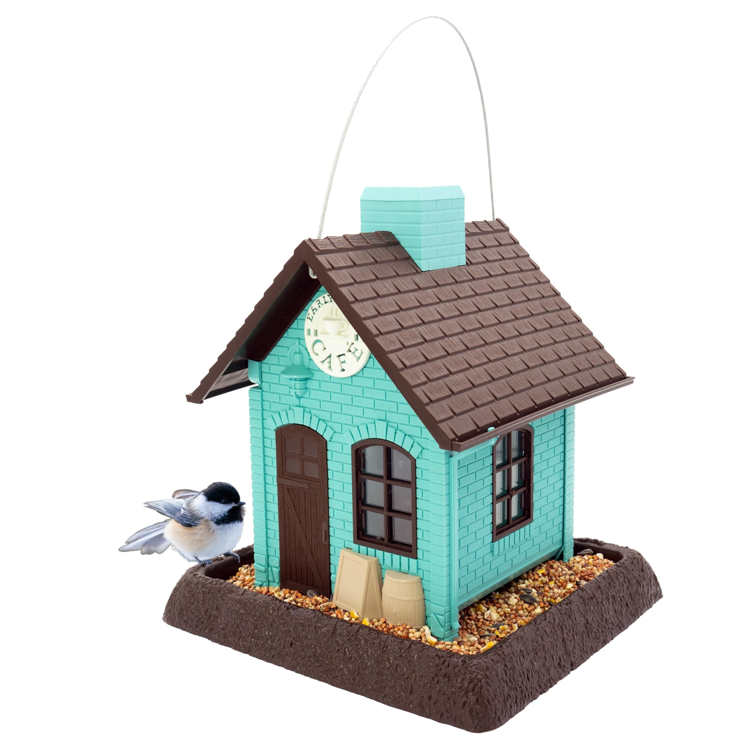 North States School House Birdfeeder - Squirrel Proof! -14
